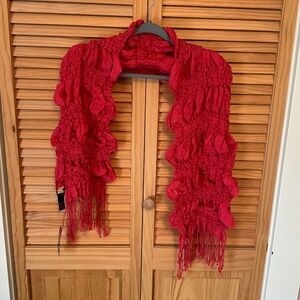 Red scarf